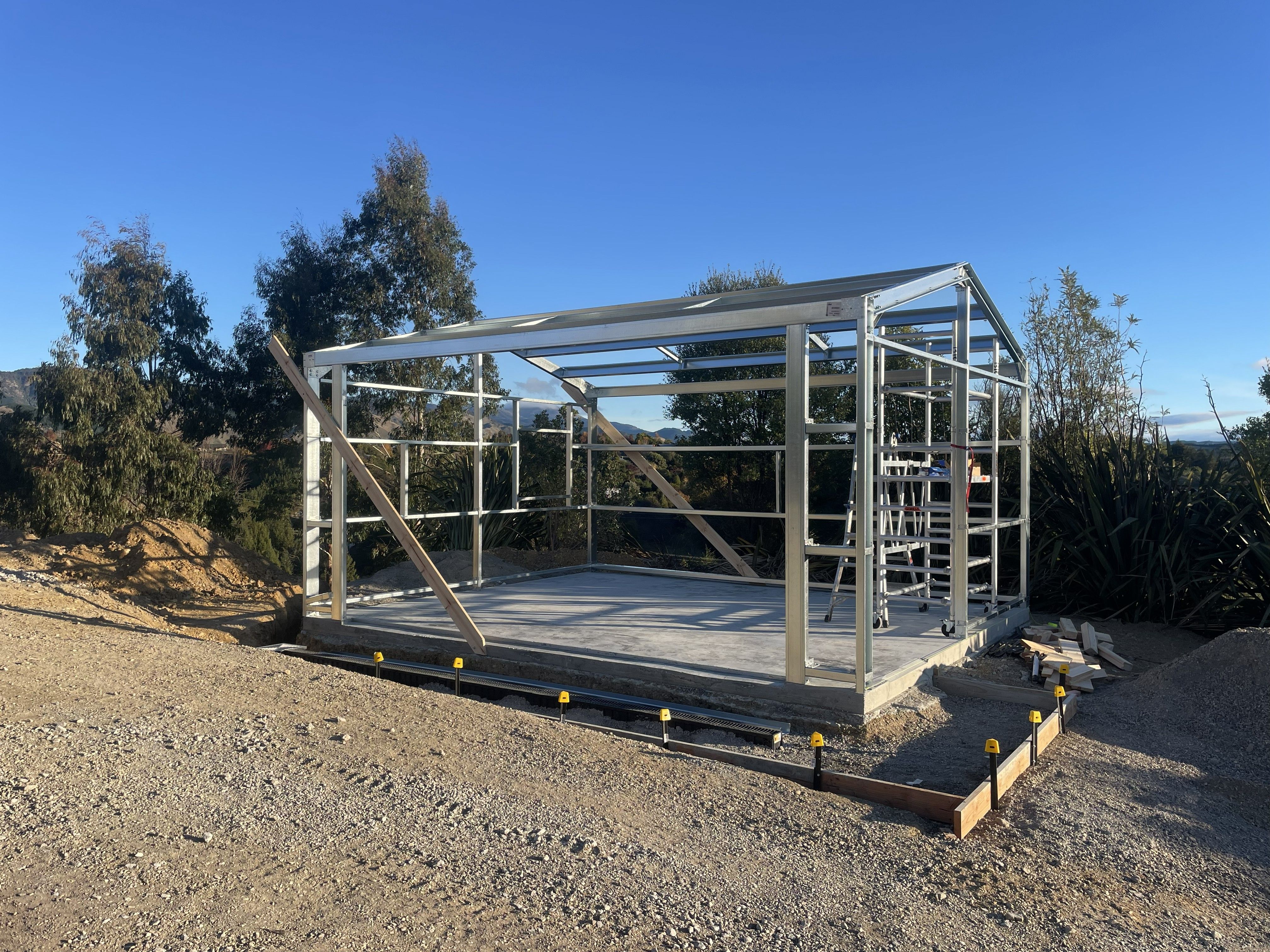 Steel Framed Shed