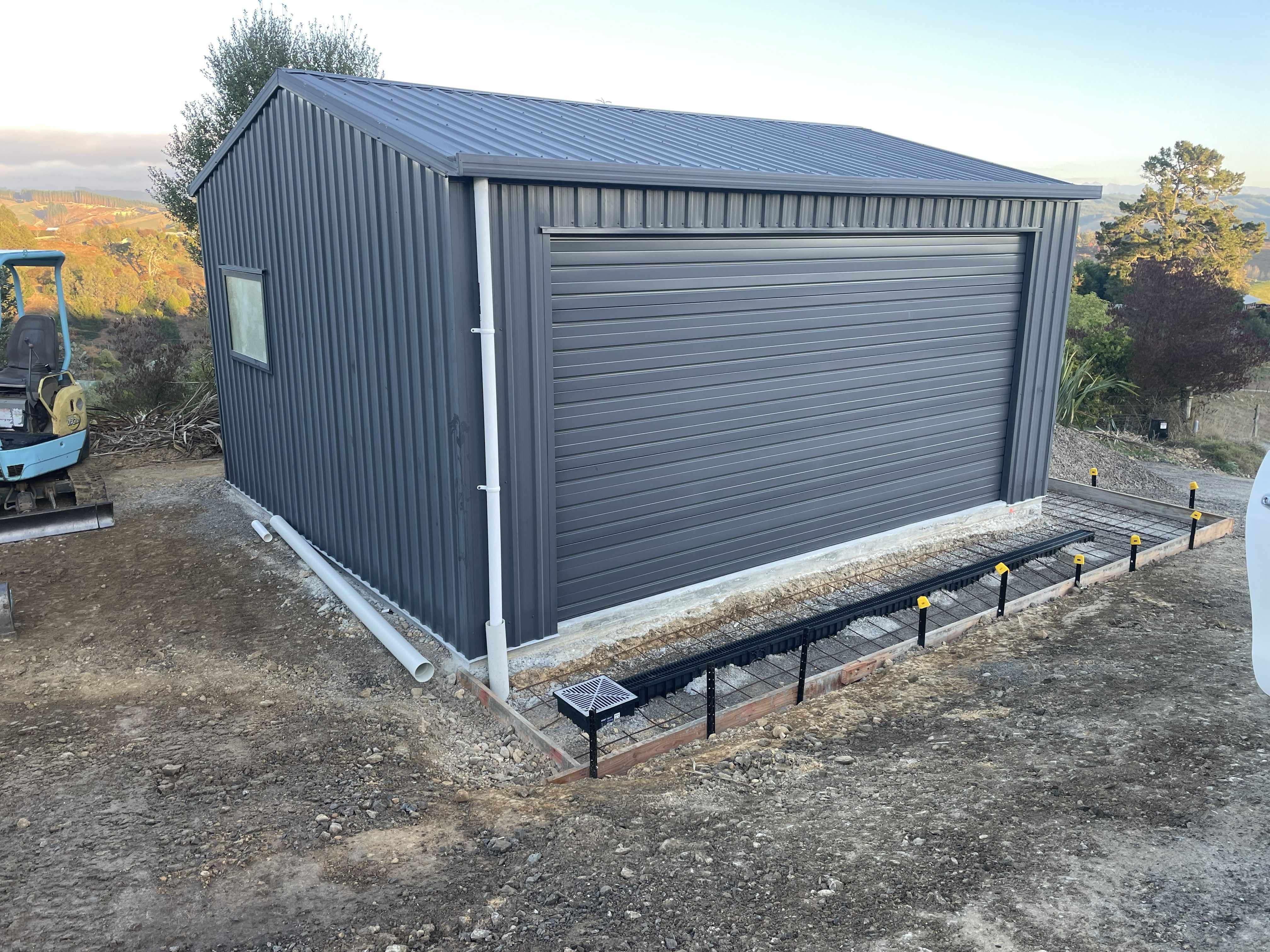 Steel Framed Shed