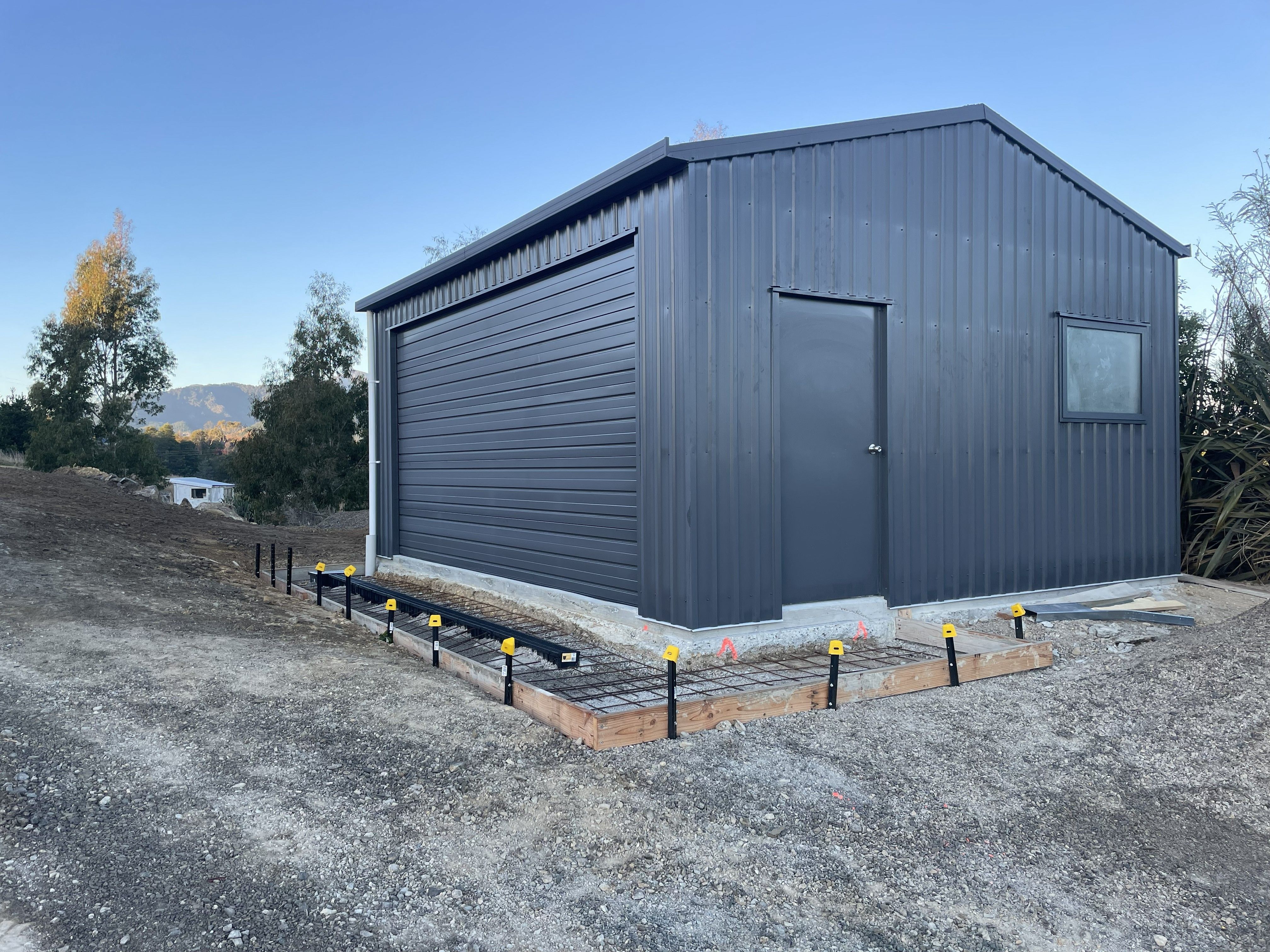 Steel Framed Shed